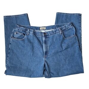 L.L. Bean Comfort Waist Men’s Denim Jeans Blue 44x30